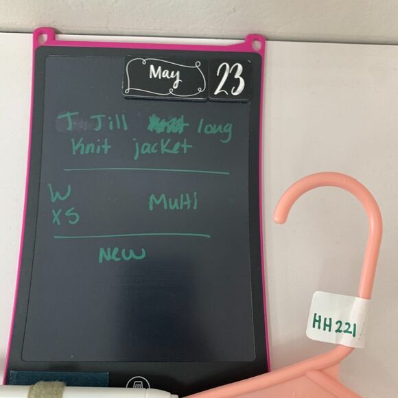 J.Jill Longline Coatigan Womens XS Extra Small Wool Blend Button Front Art Wear - Picture 13 of 14